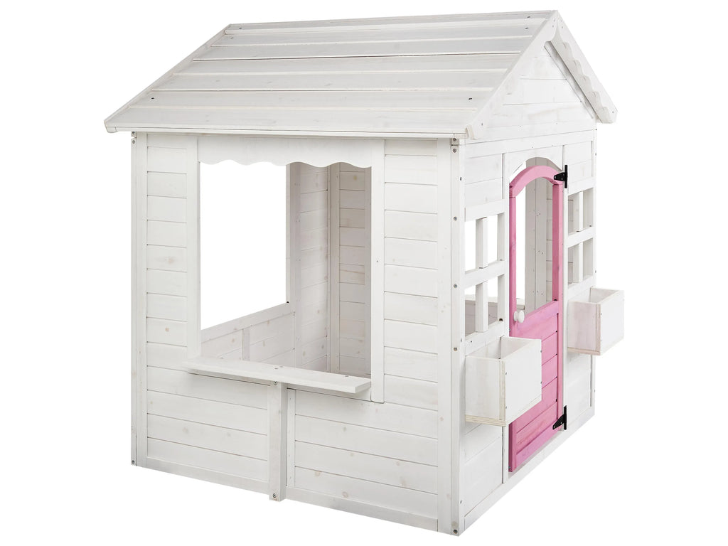 Caisse de jardin en bois de sapin blanc