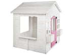 Caisse de jardin en bois de sapin blanc