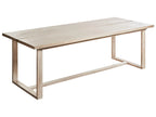 Tavolo da pranzo da giardino  230 cm 100 cm Legno d'acacia Marrone chiaro